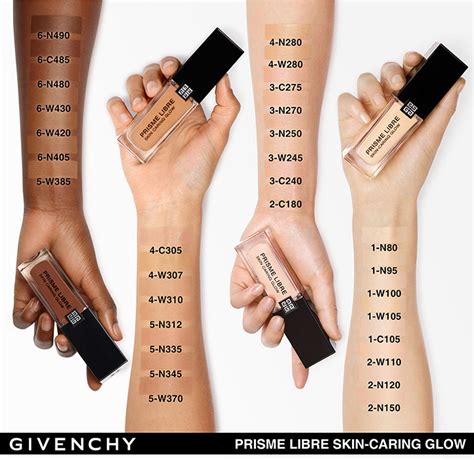 givenchy prisme libre skin-caring glow foundation shade finder|Prisme Libre Skin.